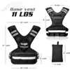 6846-e46b68.jpg Adjustable Weighted Vest 11-32lbs with Reflective Strip, Large Weight Vest for Strength Training for Men & Women