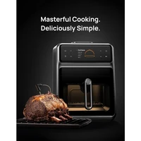 Multi Purpose Air Fryer Just The Press of A Button,Smart Air Fryer Cooker Cook Probe,Water Atomizer,3 Professional Cooking Modes 2