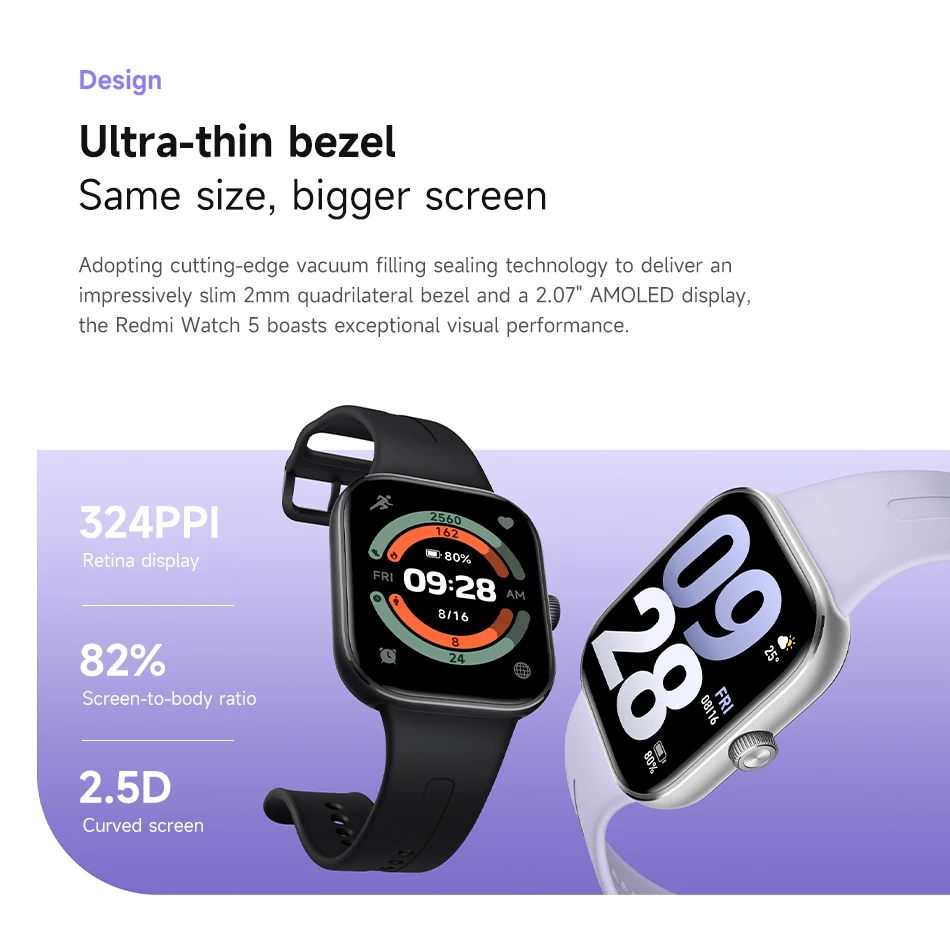 Redmi Watch 5 BT Calling with GPS Smartwatch description image 3