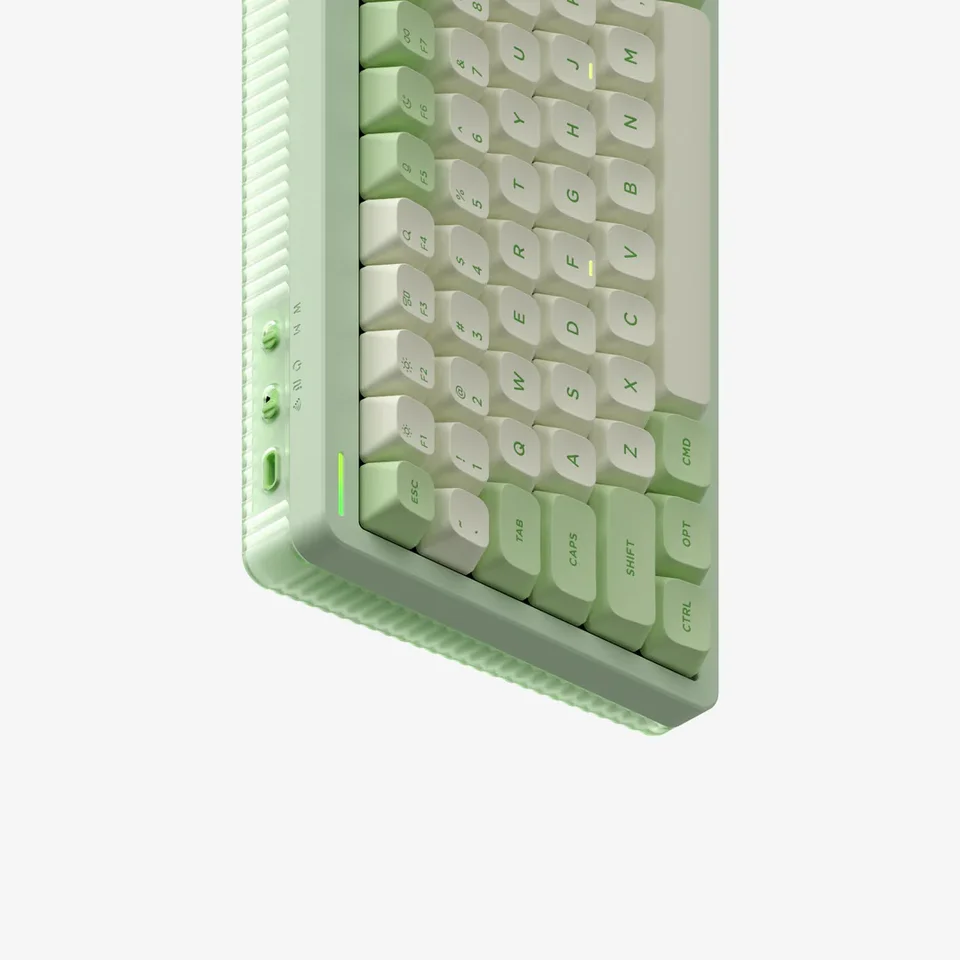 NuPhy Halo75 V2 QMK/VIAワイヤレスメカニカルキーボード Nuphy Halo75 V2: 75 Mechanical Keyboard | Black , Blue, Pink
