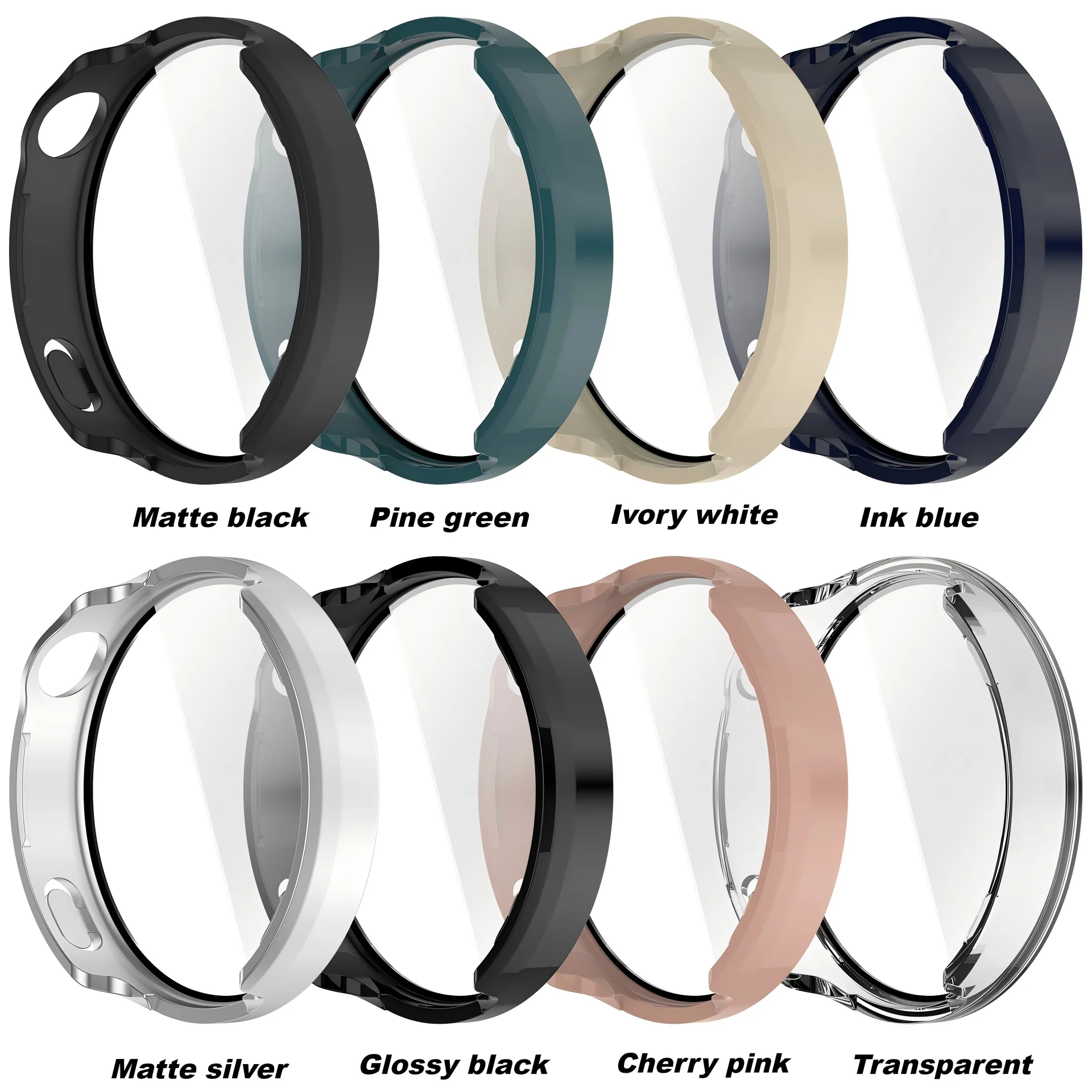 Premium Tempered Glass Case - Screen Protector & Cover