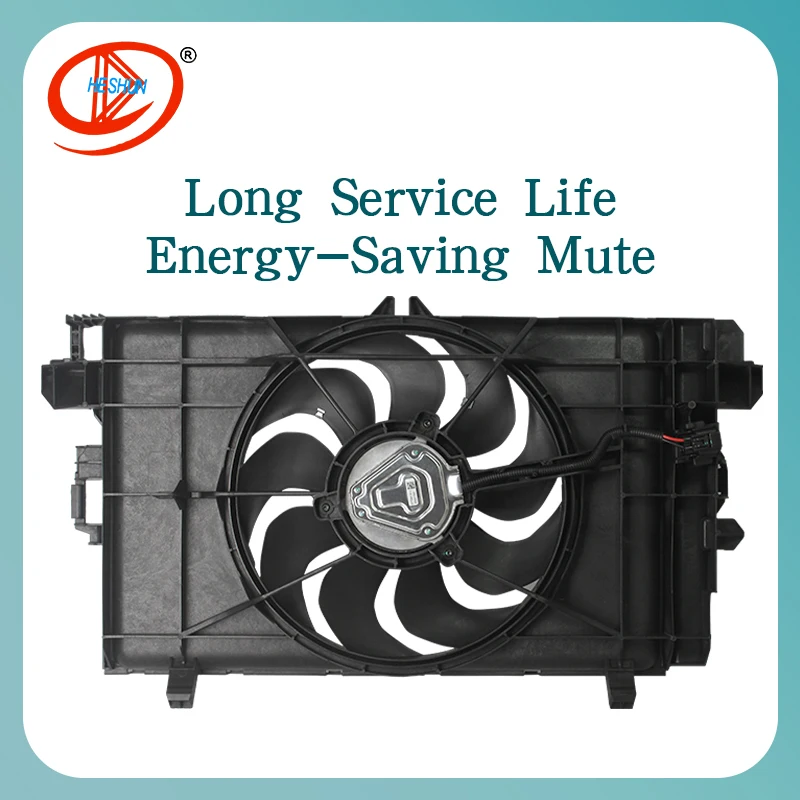For Tesla Model 3 Y Radiator Engine Cooling Fan Assembly 107708400E 107708400D 1077084-00-E 160780800A electric fan car fan