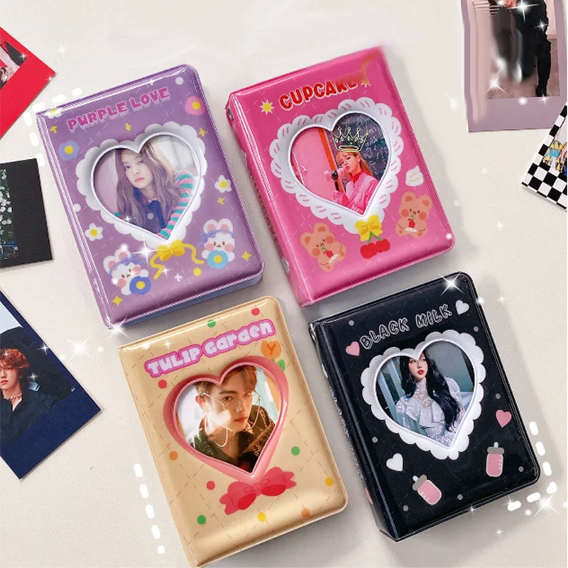 Pockets Photo Album Korean Idol Pictures Storage Book Card Holder 40 photo album photo card holder photocards collection