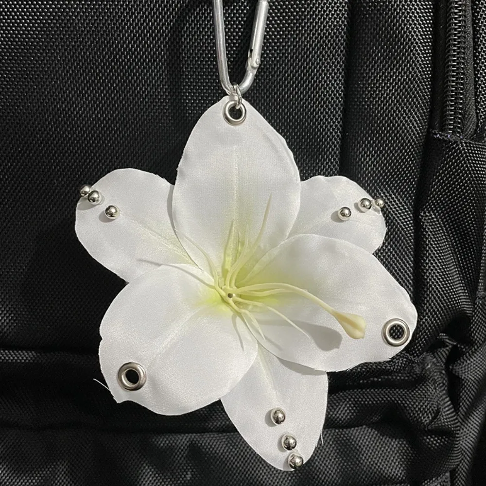 Floral Charm Keychain Pendant - Fashion Accessories