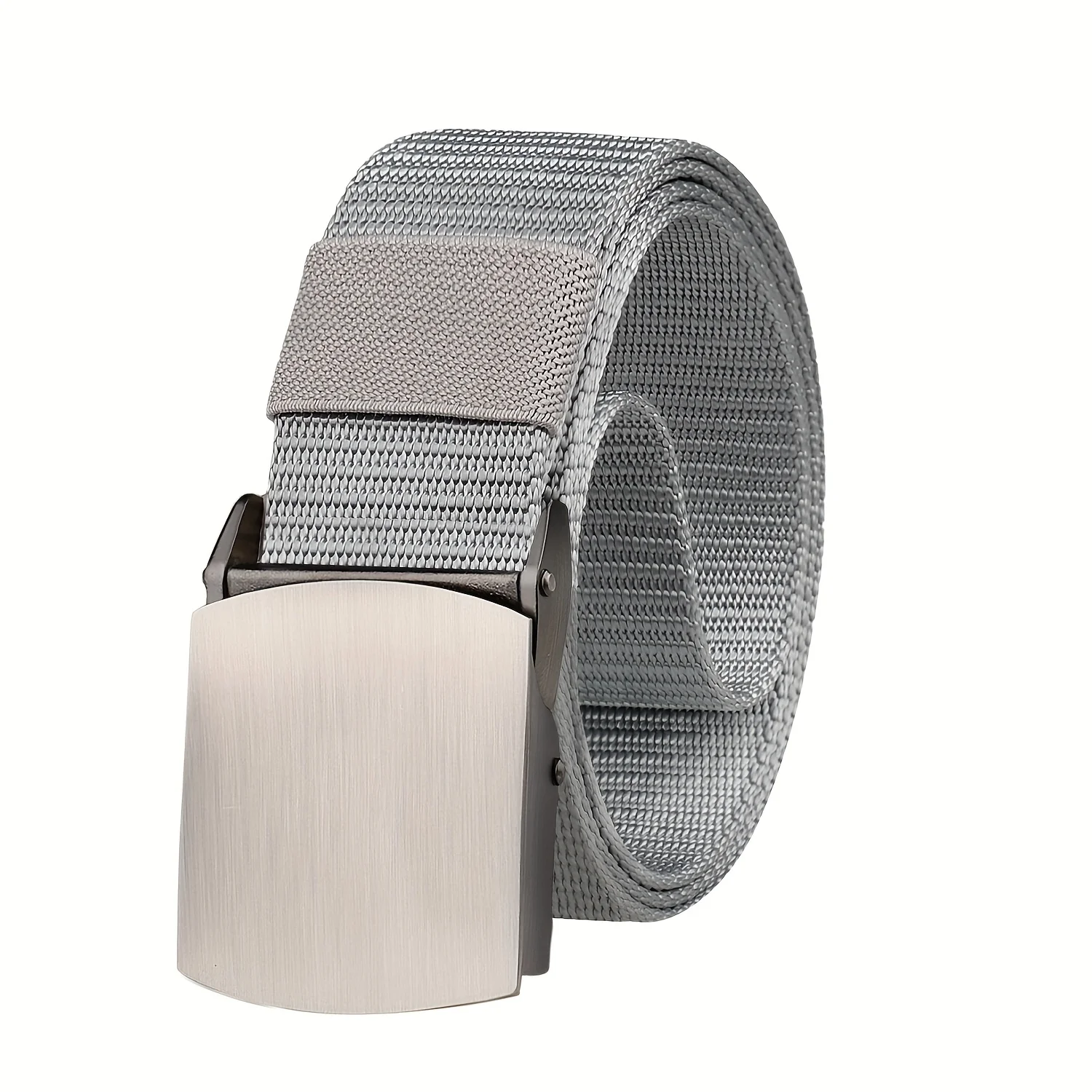 New Men's Tactical Waist Belt Alloy Buckle Casual Canvas Belts With Quick Detachable Outdoor Belt, Outdoor Training Hiking Belt