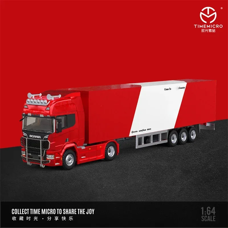 TimeMicro Scania FLATBED TRANSPOR限定999台 Preorder] Time Micro 1:64 Scania FLATBED TRANSPORT VEHICLE