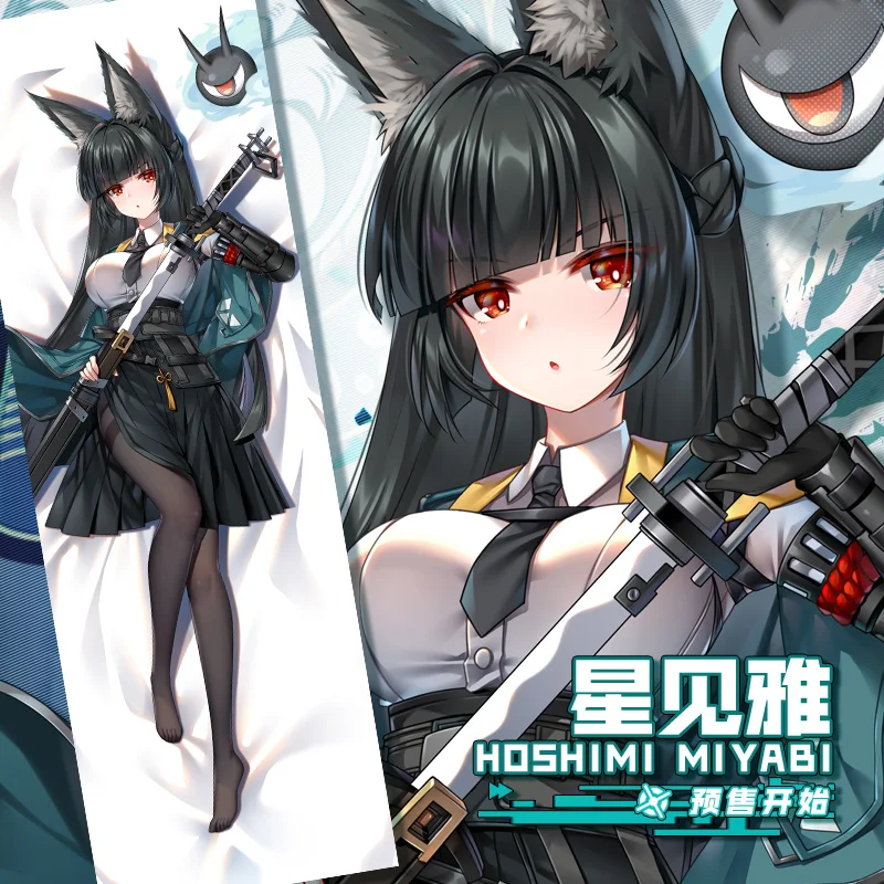 

Game Zenless Zone Zero Hoshimi Miyabi Sexy 2WAY Dakimakura Hing Body Case Anime Japanese Otaku Pillow Cushion Cover