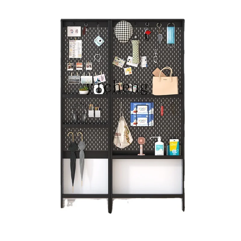 

Ультратонкий стеллаж Zc из массива дерева, Полка Для Хранения Проволочной обмотки, для входа в маленькую квартиру, гостиную, ванную комнату