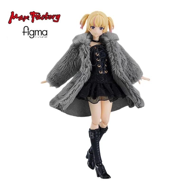 Original MaxFactory Figma 581 Yuki Action Figure Black Vest