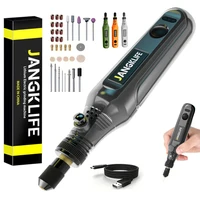 USB Cordless Rotary Tool Kit Woodworking Engraving Pen DIY For Jewelry Metal Glass Mini Wireless Drill 1