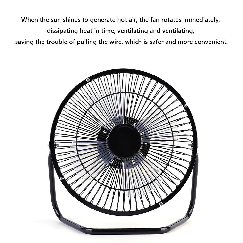 Solar Panel Energy Saving Solar Fan Portable Fan Camping Ventilator For  Indoor & Outdoor Multifunctional Desktop USB Fan Mini - AliExpress