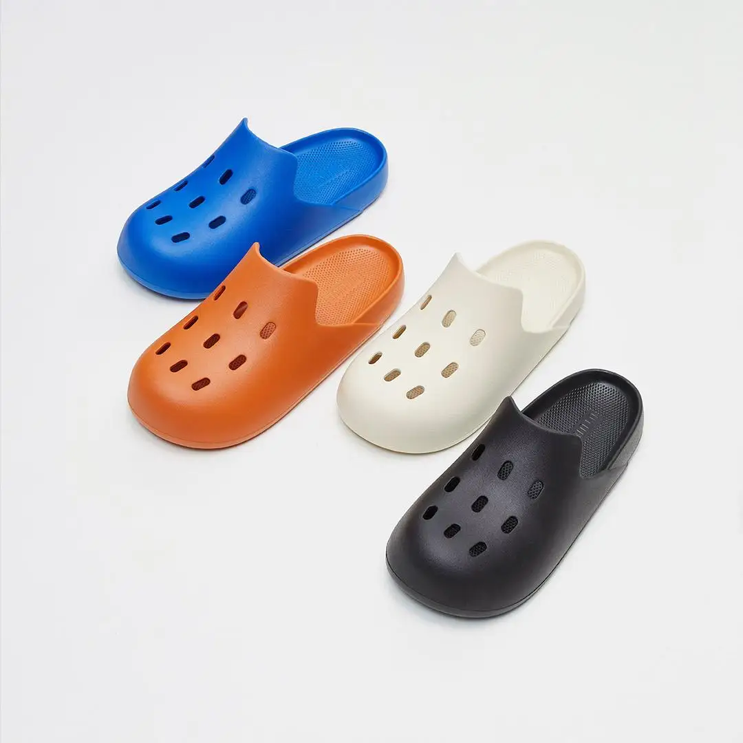 

New Xiaomi Hole Non-slip Soft Sole Sandals Soft Comfortable Breathable Outside Slippers Fashion Couple Shoes From Xiaomi Youpin