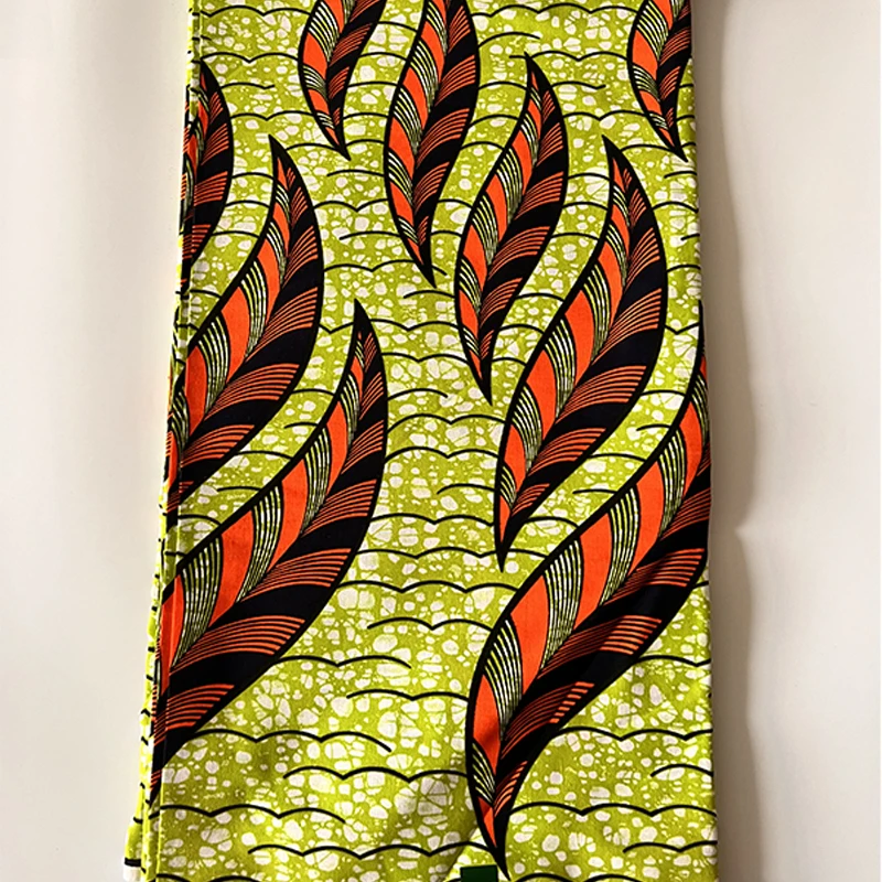 Holland realwax cotton fabric high quality Africa Nigeria Ghana style Ankara fabric African clothing wax print 6 yards