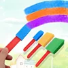 Painting Sponge Brush Set Children Drawing Toys EVA Stamp Art Rubbings Graffiti Roller Tools Early Education DIY Puzzle Toy 6