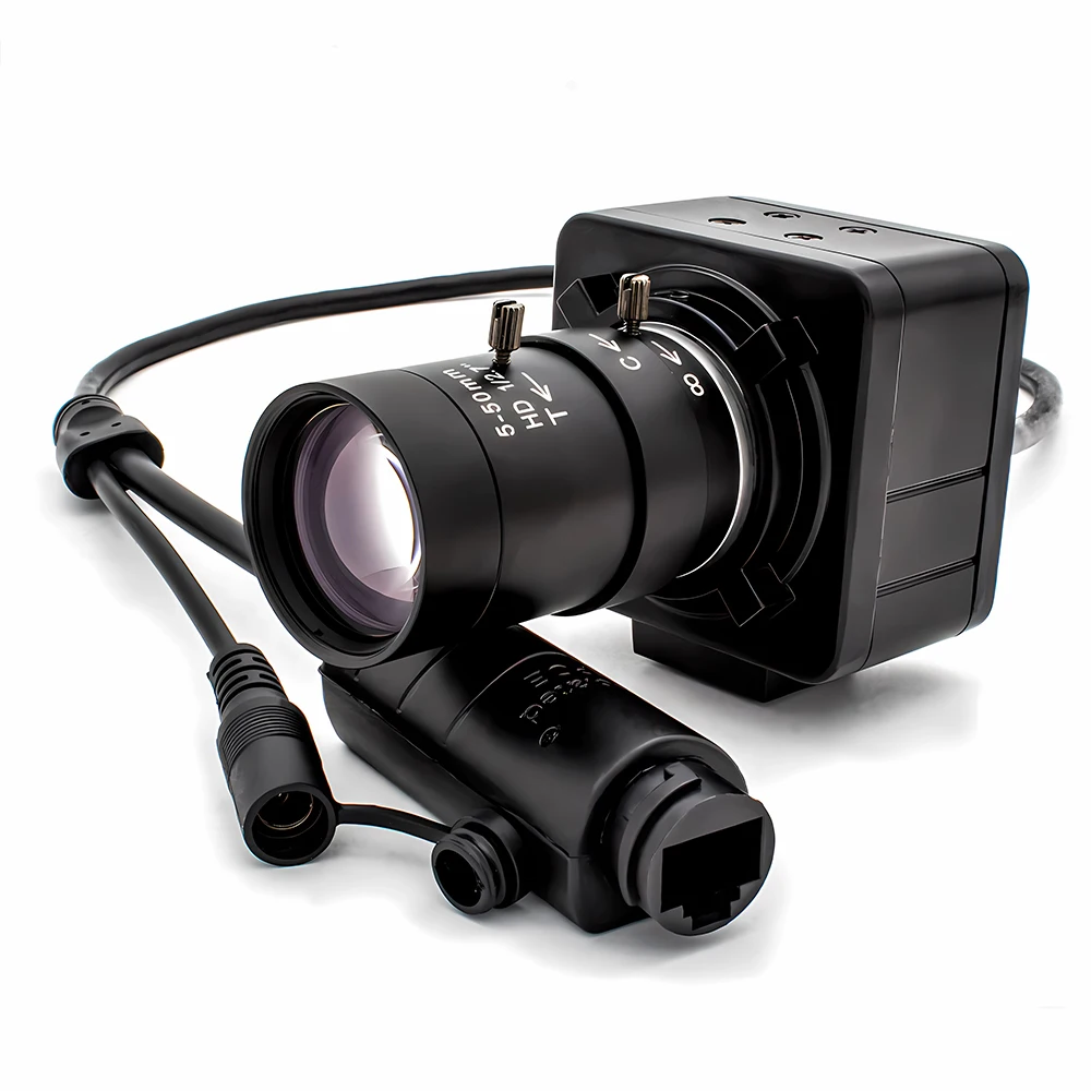 3/4/5/8MP MINI IP Camera 2.8-12mm Varifocal Lens Support Onvif RTSP H.265 P2P CC