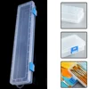 1Pc White Storage Box 33x7x3.5cm For Brushes Painting Pencils Watercolour Pens Arts Crafts Sewing Drawing Protctor Hand Tools 1
