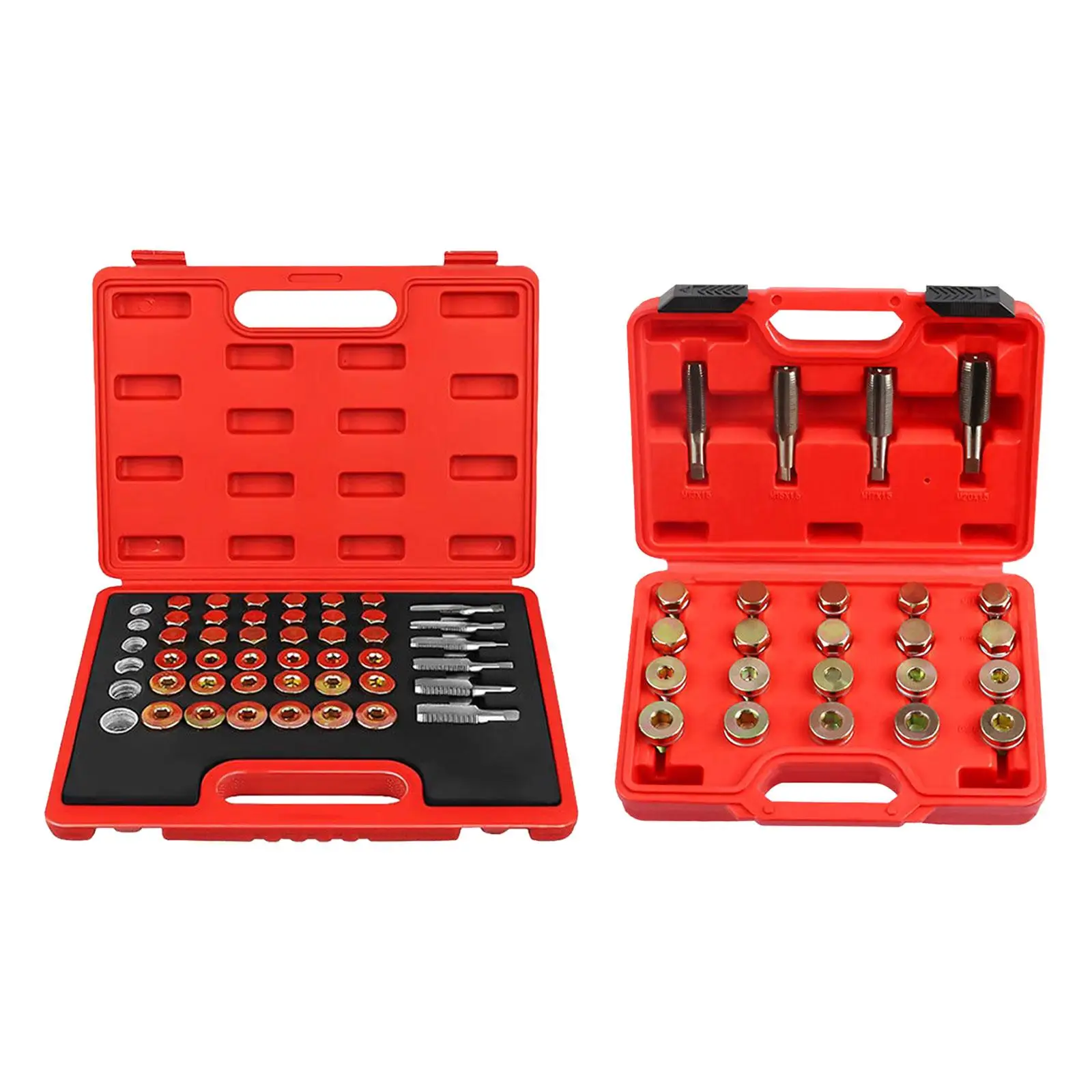 

Oil Pan Thread Repair Kit Heavy Duty Stainless Steel Reusable Remover Accessory