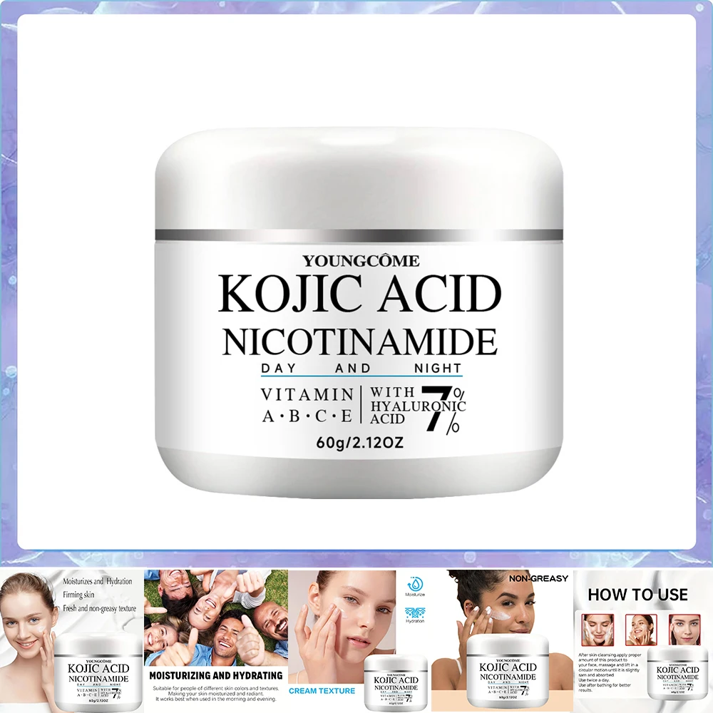 حمض الكوجيك كريم وجه كريم الكولاجين كريم وجه إزالة...