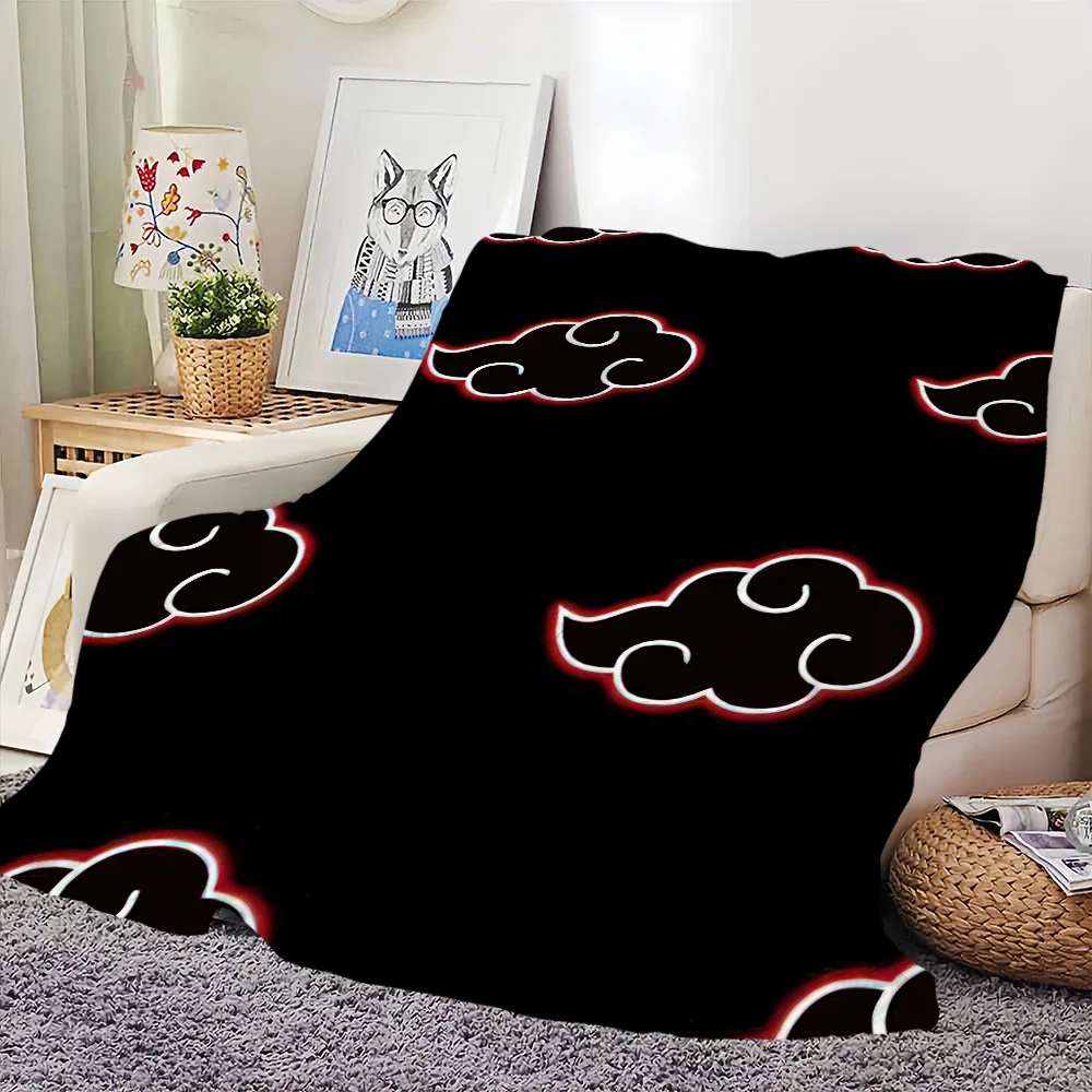 Sasukes N-Narutos Akatsukis Blanket Comfortable skin friendly living room bed bedroom blanket suitable for travel and gifts 5