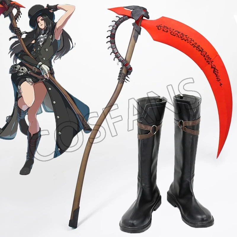 Guilty Gear Testament TE Cosplay Weapon Sickle Reaping Hook Prop for ...