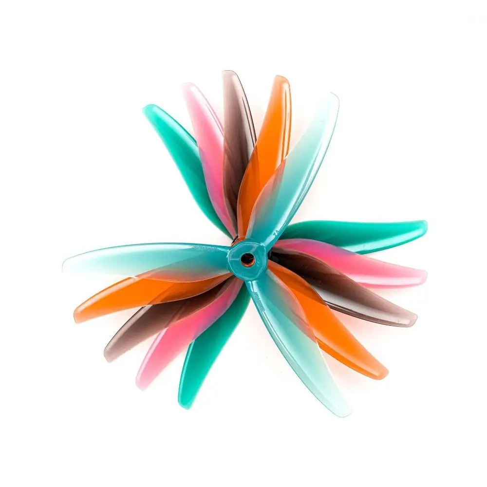 2 pairs Gemfan 51466 V2 5inch 3 Blade/Tri-Blade Propeller Props FPV Brushless motor For FPV Racing Drone 6 Colors