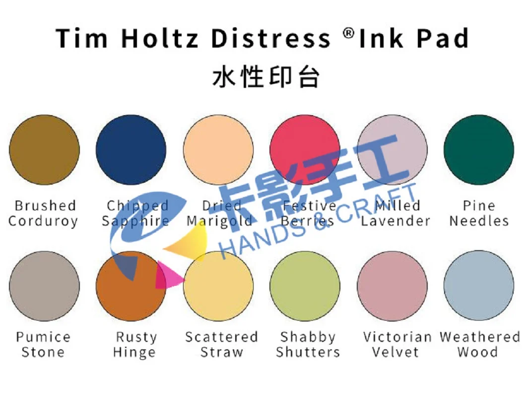 1pcs American Distress oxidation dye ink ink pad Oxide ink color