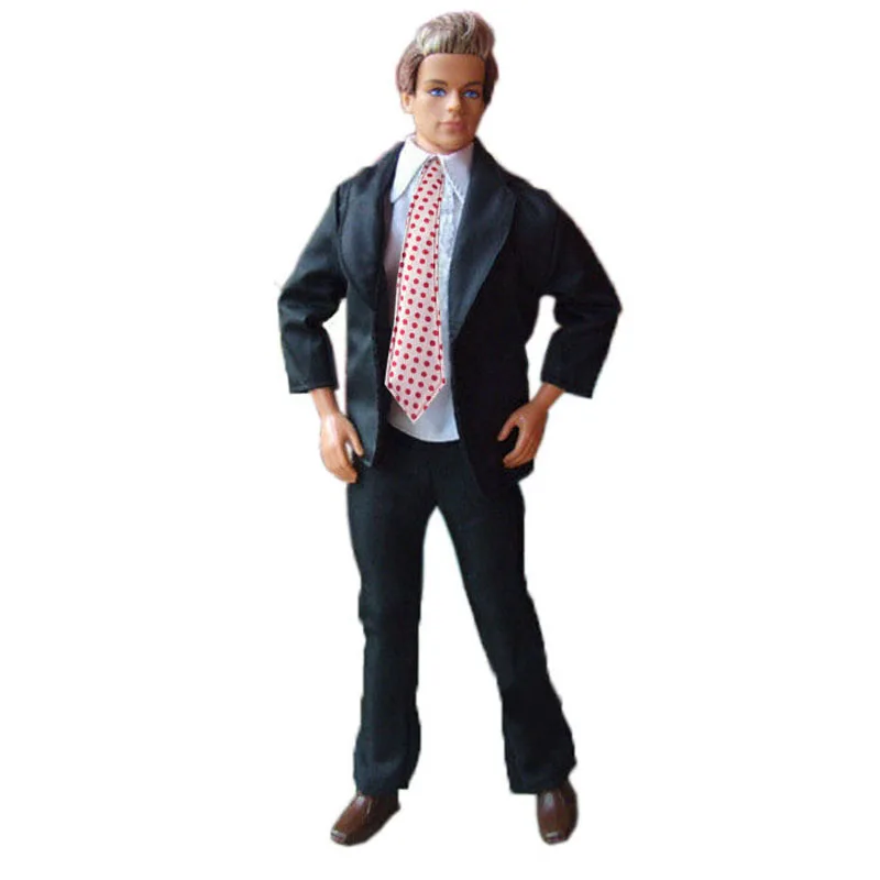 1 セット西洋スタイルビジネススーツ服ケン · ボーイ人形衣装結婚式の