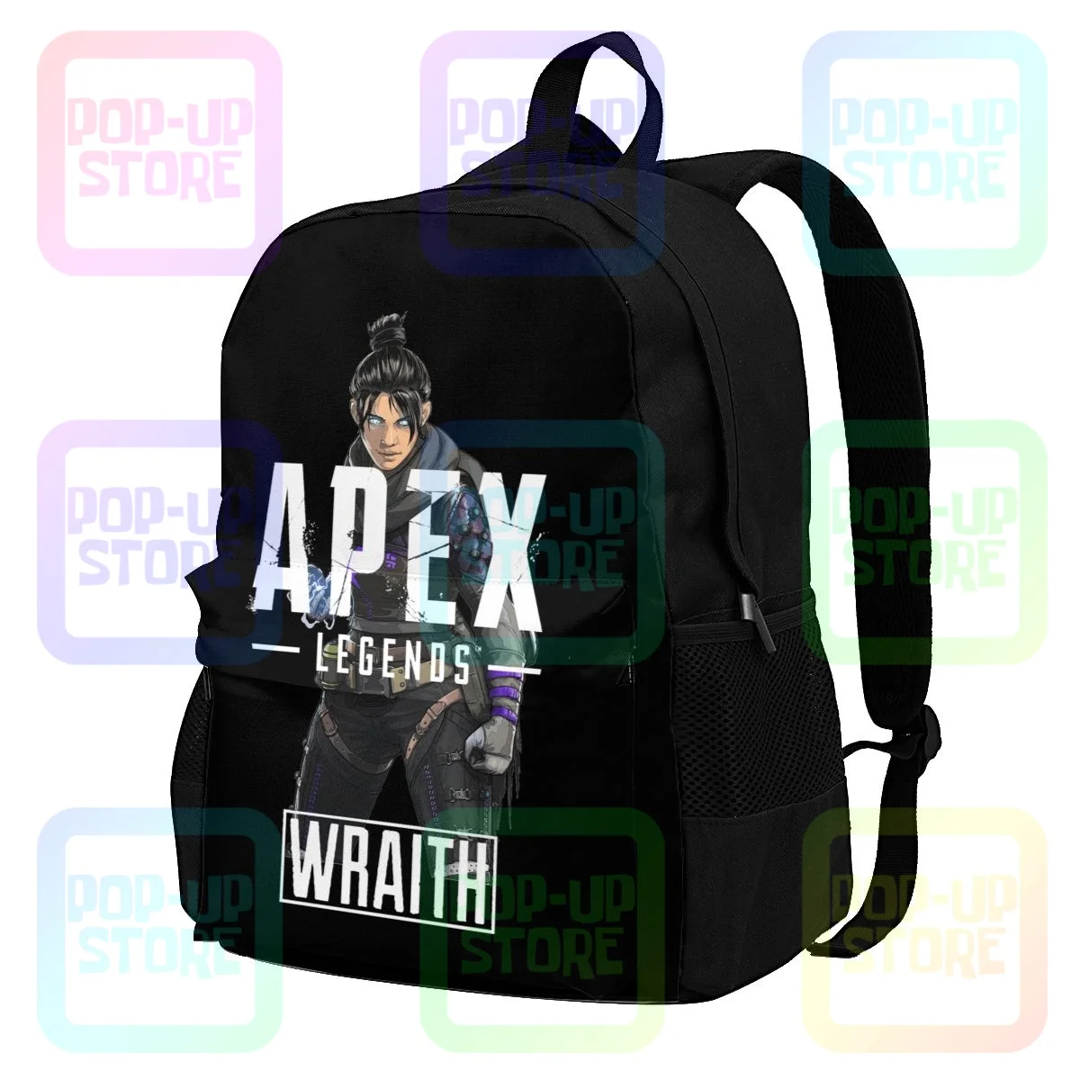 Apex Legends Pathfinder Retro Japanese Backpack Daypack Rucksack Laptop Shoulder Bag with USB Charging Port