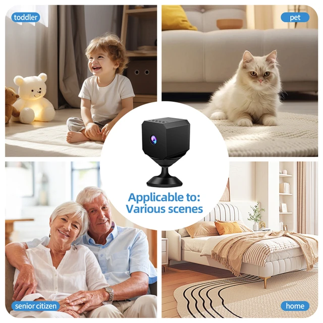 1080P Mini F1 Camera Wireless WiFi Remote Monitor Loop Recording Camera Security Protection Smart Home surveillance camera 2025 2