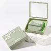 100 Sheets Portable Face Oil Absorbing Paper With Mirror Case Beauty Woman Facial Care Paper Absorbs Facial Fat Beauty 5