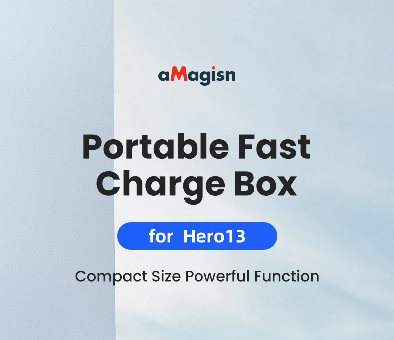 Description Picture 2 of itemaMagisn Fast Charge Box for GoPro Hero13 Battery Storage Box Smart Charger Accessories for GoPro13 Action Camera
