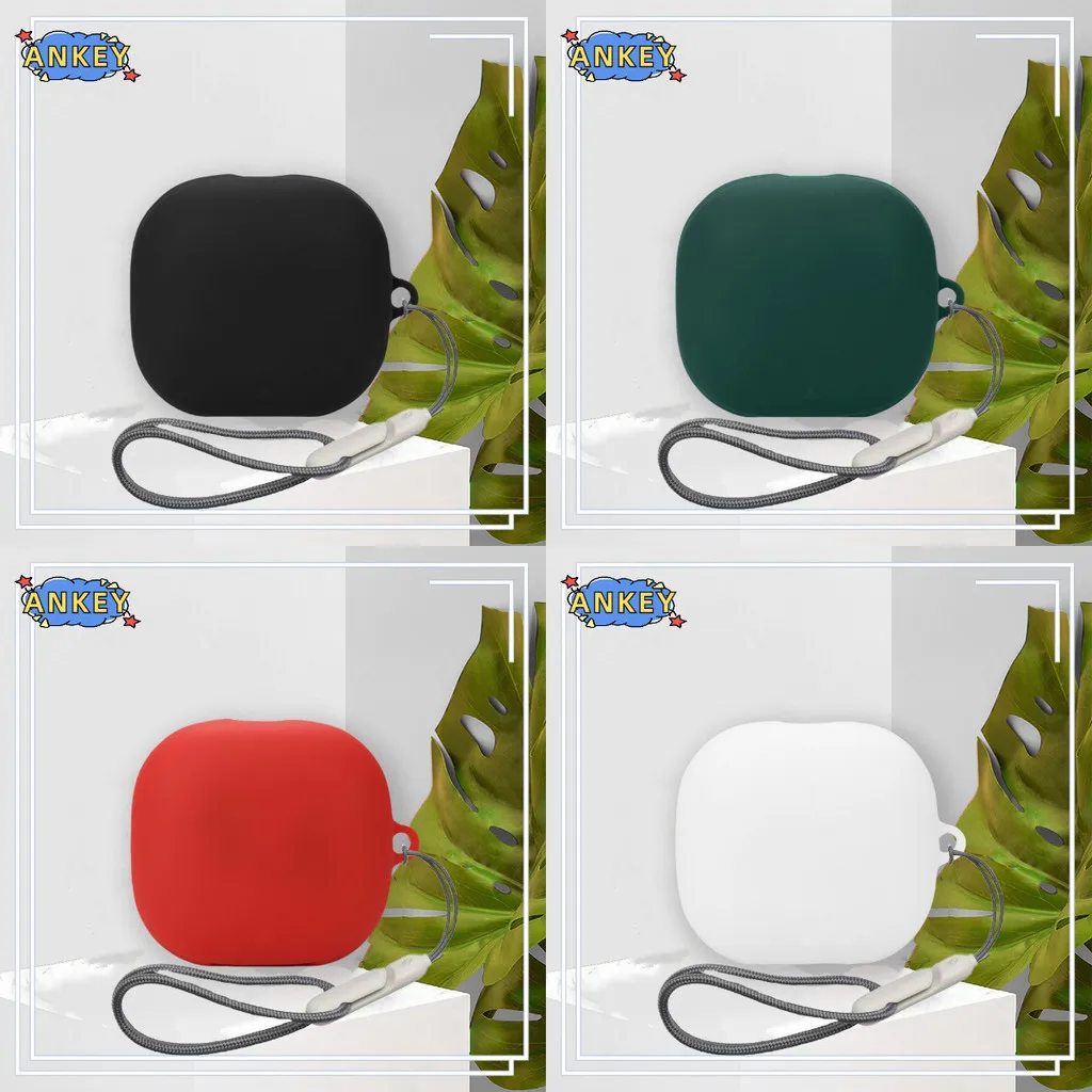 Soft Protective Silicone Case with Lanyard Keychain