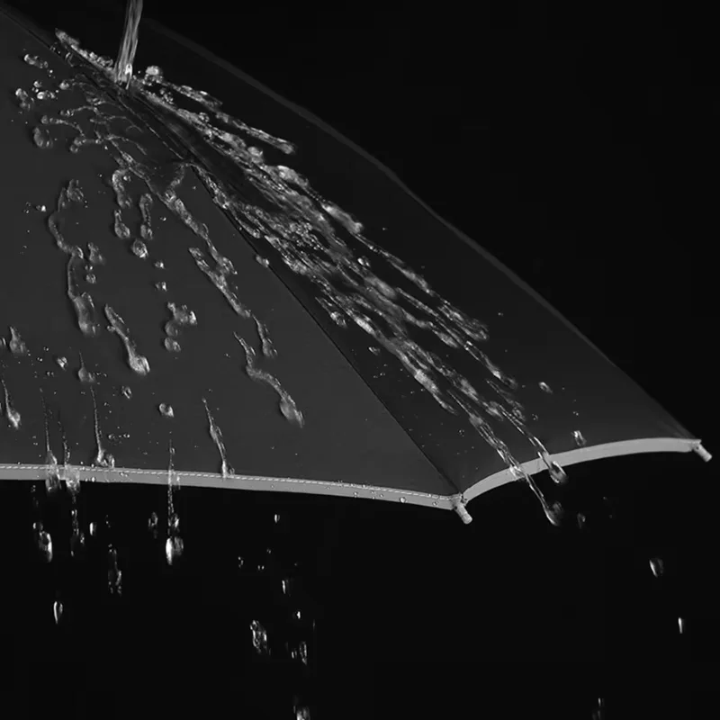 Folding Umbrella Strong Automatic Waterproof Windproof Parasol Male Reflective Strip
