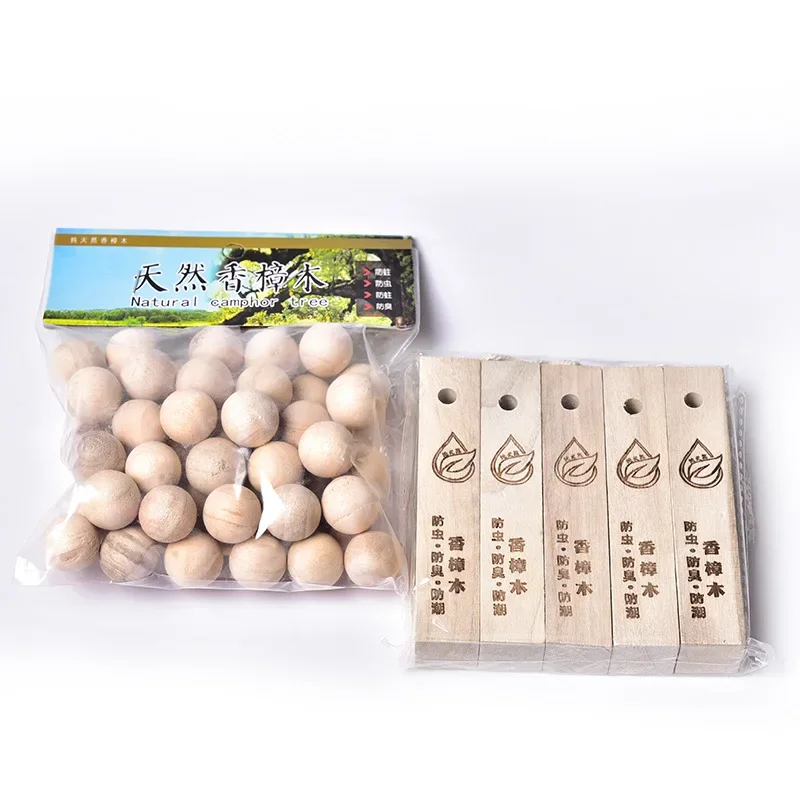 50PCS/5pcs SetHigh Quality Smell Cedar Moth Insect Repellent Round Balls Durable Wood Book Clothes Camphor Balls Drawer