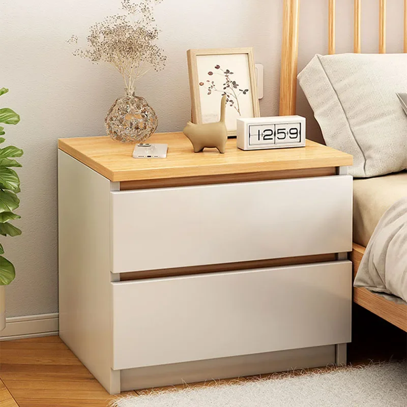 Minimalist Bedroom Nightstands Small Drawers Kawaii Luxury Bedside Table Nordic Modern Armoires De Chambre Live Room Furnitur