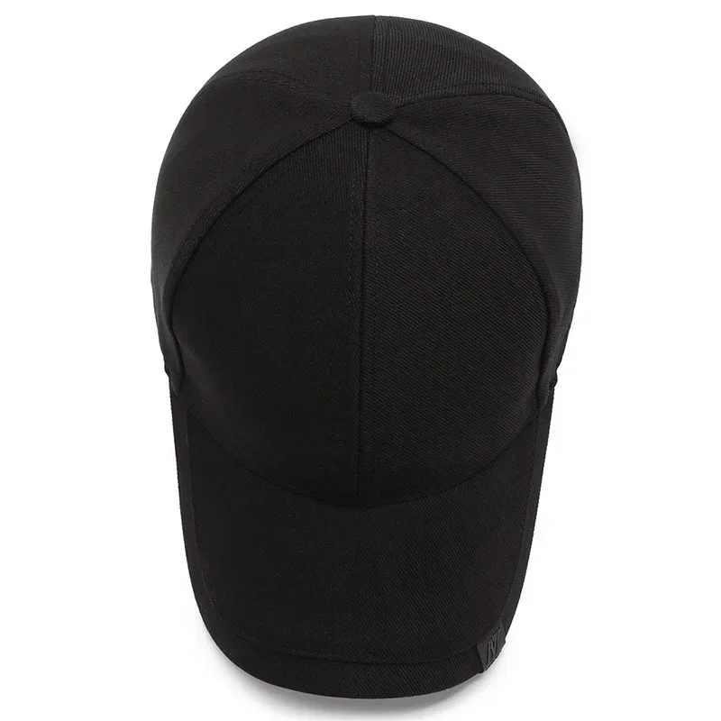 하이 퀄리티 남성용 솔리드 야구 모자, 야외 코튼 캡, 본 Gorras CasquetteHomme, 트럭 운전사 모자