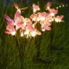 Outdoor Solar Butterfly Lights Firefly LED Lights Butterfly Lamp Butterfly Ground Light Solar Power Landscape Light Outdoor 7 5