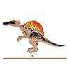 1Pc Big Jurassic Dinosaur Mini T-Rex Carnotaurus Baryonyx Stygimoloch Velociraptor Ankylosaurus Building Brick Toy For Children 6