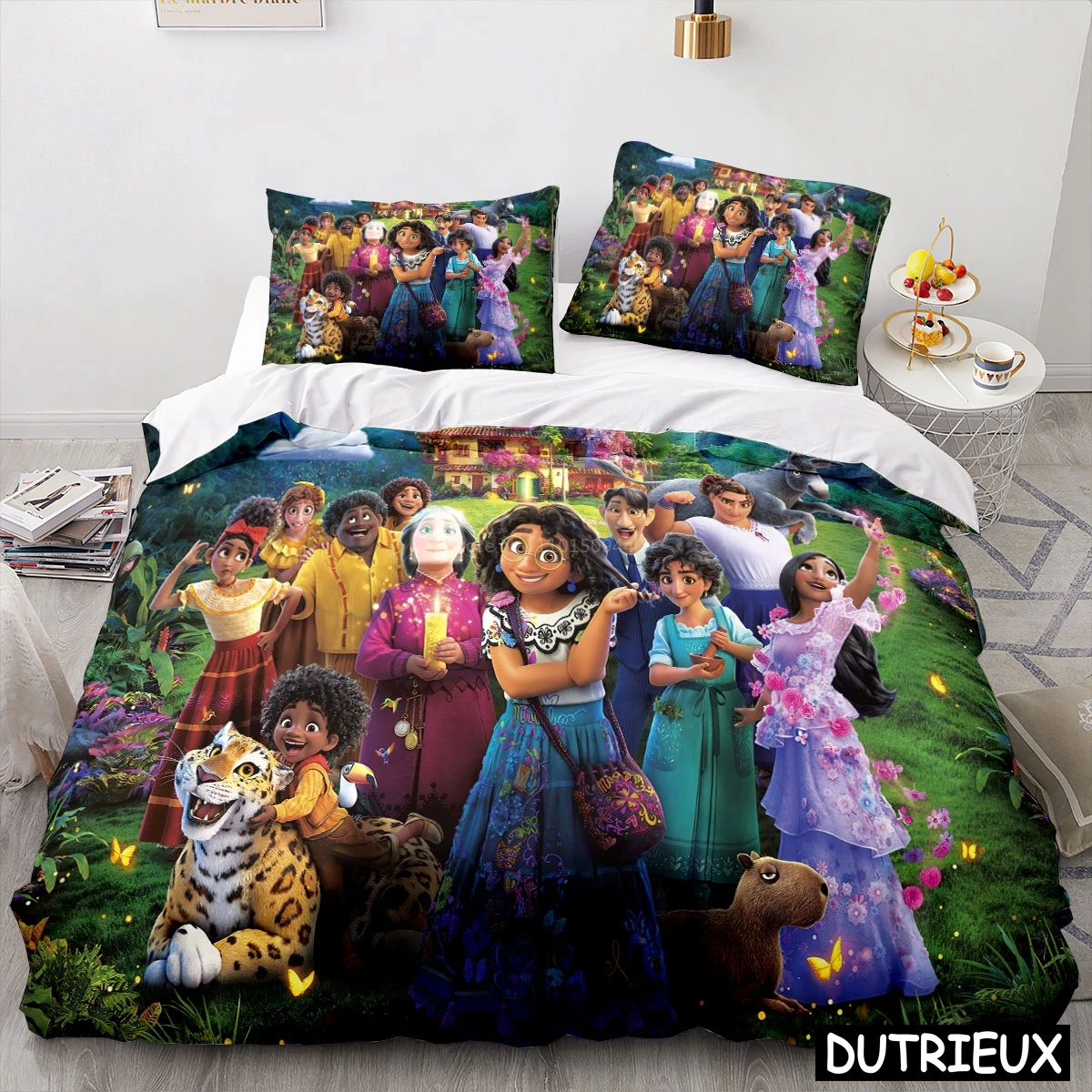 

Комплект постельного белья из мультфильма Disney, комплект из одеяла, наволочки и пододеяльника, домашний текстиль, двойной полноразмерный, Королевский