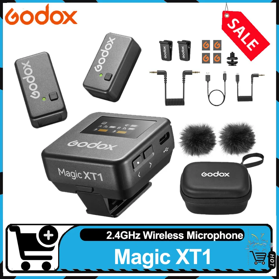 Godox Magic XT1 タッチスクリーン＆ボタンコントロール ワイヤレス