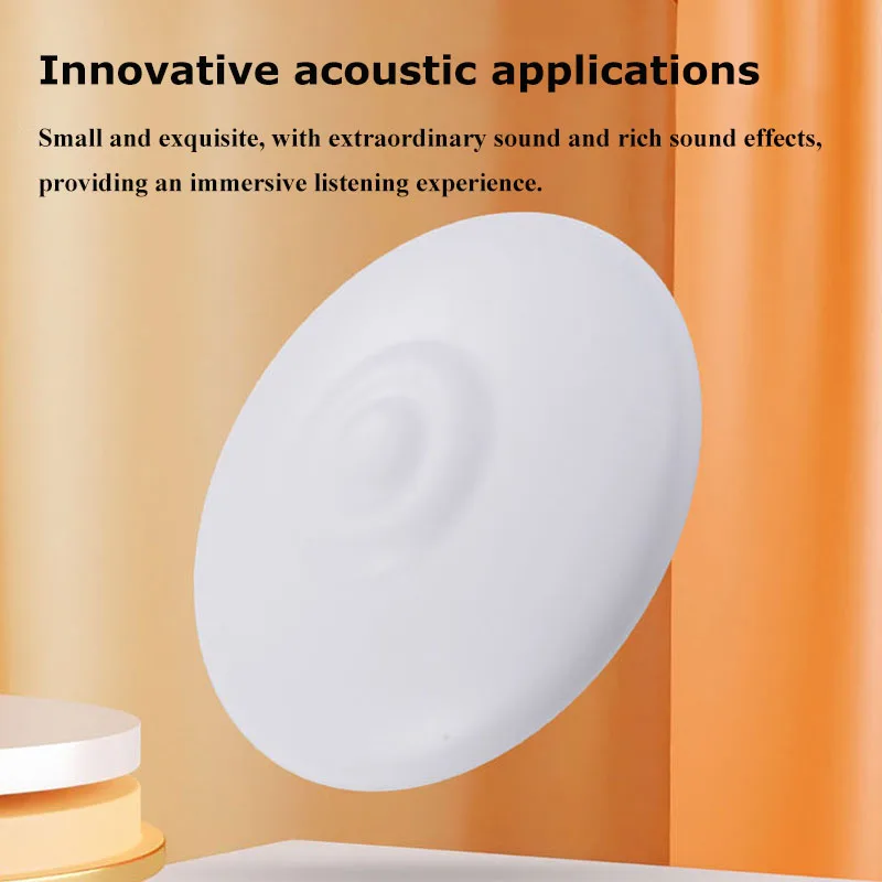 Mini Bone Conduction Bluetooth 5.3 Speaker Ultra-thin Sleep Aid Soundbar Wireless MP3 Music Player Timed Shutdown Long Endurance