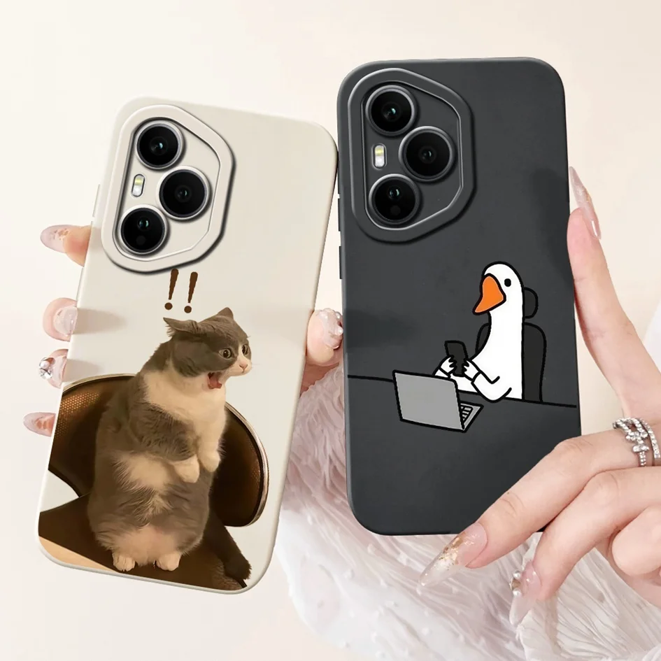 Stylish Shockproof Silicone Cartoon Phone Case - Soft and Cute Back Cover