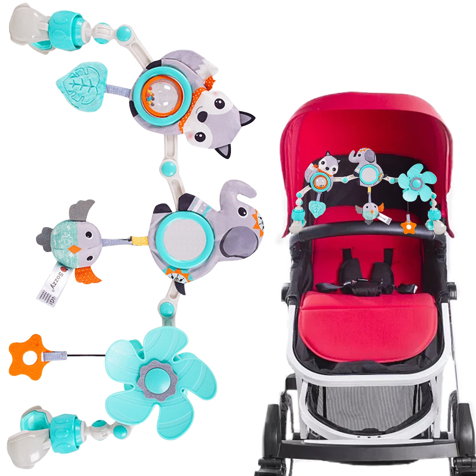 

Rattles Toys For Baby Toy 0-12 Months Newborn Musical Mobile Toys For Bed Crib Stroller Infant Mobile On The Bed Educational Toy