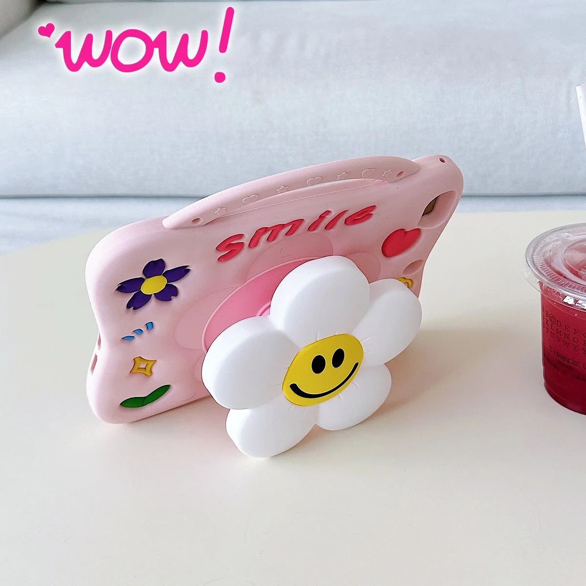 Cartoon Silicone Case for iPad - Fun & Durable Protection
