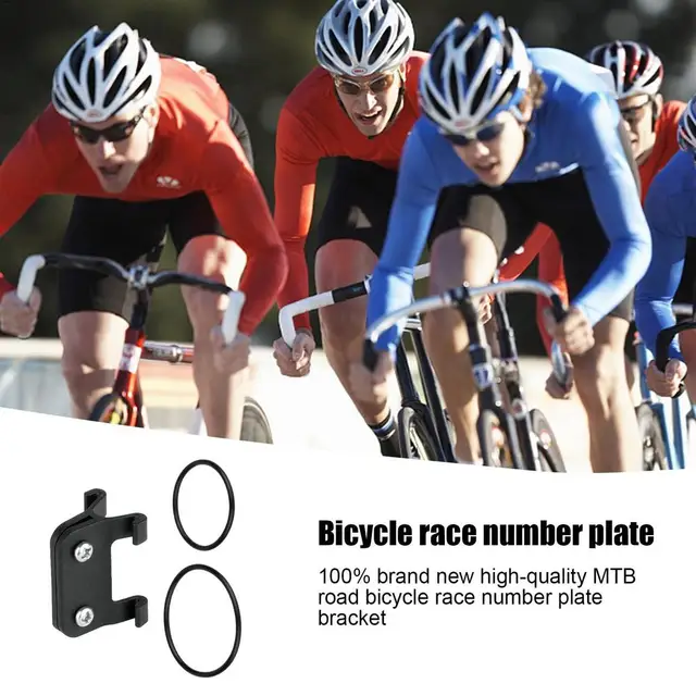 Porta Numero Gara Per Bici Da Corsa - Supporto Reggisella, Leggero E Resistente