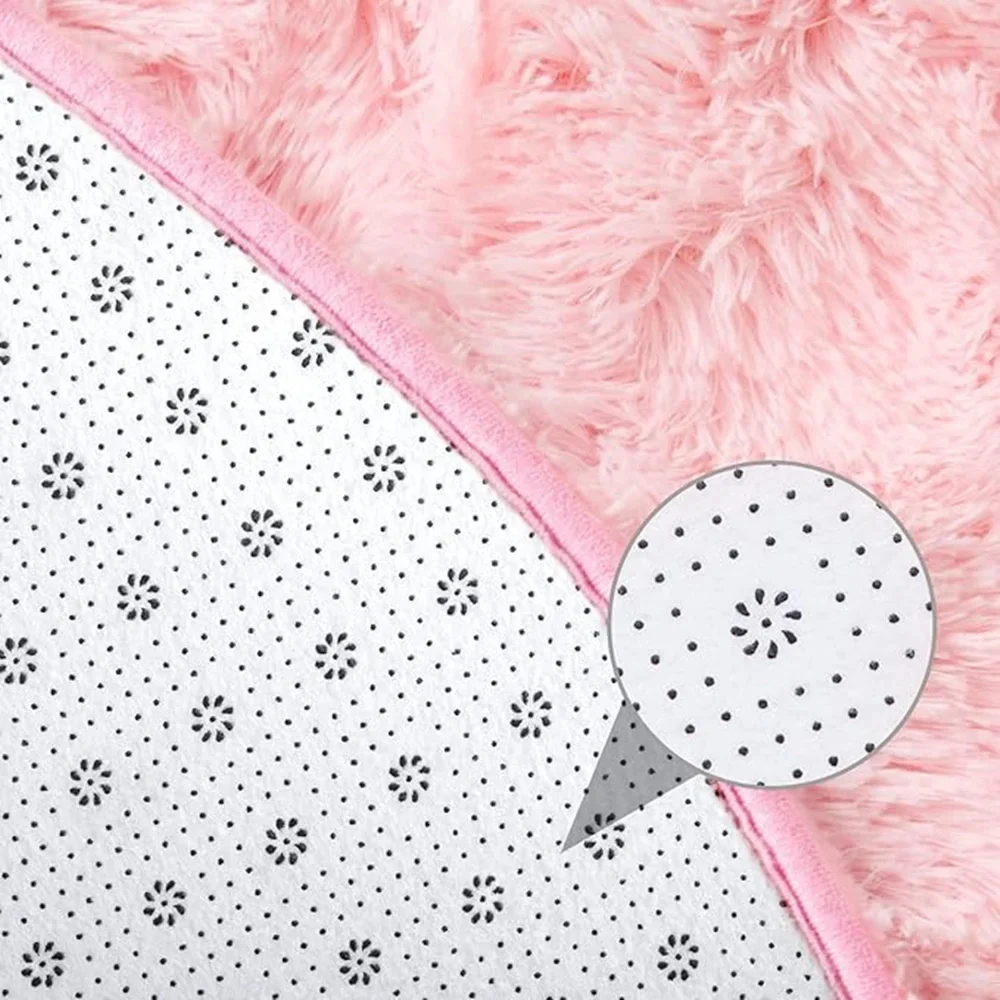 Shaggy Rugs 11color Round Fluffy Furry Circular 60-160CM For Bedroom Kid Room Teen's Room Nursery Room