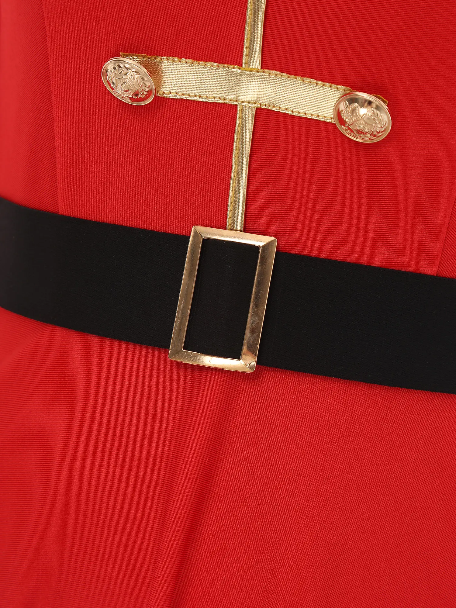 Zirkusringmeister für Damen, Löwenbändiger, Cosplay-Performance-Kostüm, langärmeliges Quastenkleid mit Gürtel für Halloween, Karneval, Party – Detail 12