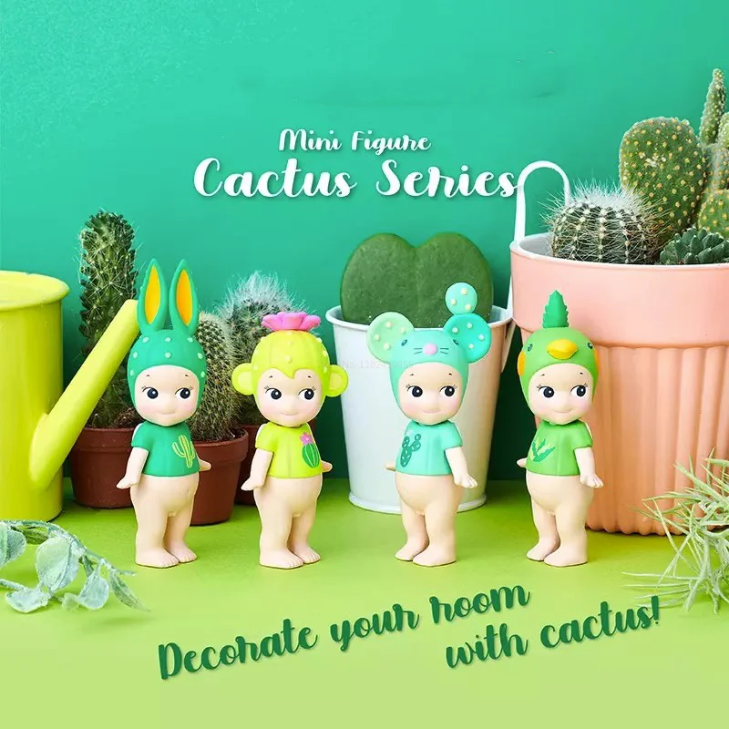 

The Cactus Schies Sonny Blind Box Angel Anime Figure Kawaii Hipper Cartoon Surprise Mystery Guess Box Decoration Ornament Gifts