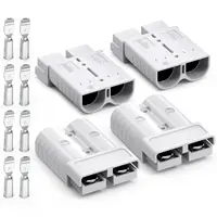 Anderson Connecto 50AMP 175AMP Battery Quick Connect Disconnect Connector Kit 12v-36V for Cable RV Truck Winch