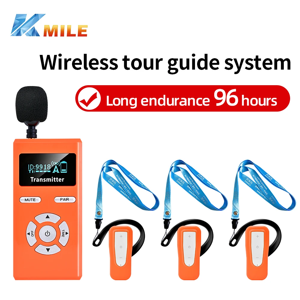 

KAIMILE Wireless Whisper Tour Guide System Simultaneous Interpretation System Audio Receiver Transmitter KML-580